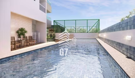 Apartamento com 2 dormitórios à venda, 81 m² por R$ 672.918 - Aviação - Praia Grande/SP