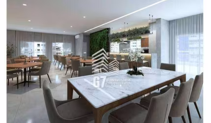 APARTAMENTO COM 2 DORM - ÁREA DE LAZER COMPLETISSIMA EM PRAIA GRANDE - AVIAÇÃO