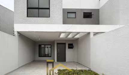 Casa de luxo em condomínio no Boqueirão, Curitiba-PR: 4 quartos, 3 suítes, 2 salas, 4 banheiros, 3 vagas, 126m².