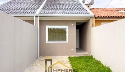 Casa à venda em Curitiba-PR, bairro Campo de Santana: 2 quartos, 1 sala, 1 banheiro, 1 vaga, 44m² de área