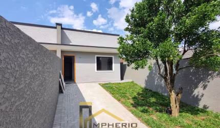 Imperdível! Casa à venda em Araucária-PR, bairro Capela Velha. 2 quartos, 1 sala, 2 banheiros, 2 vagas de garagem, 52m².