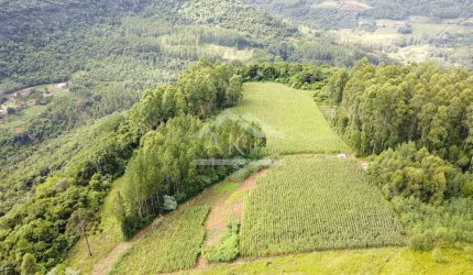 Área de terra com vista e vertente à venda em Nova Petrópolis na Serra Gaúcha