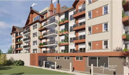 Belíssimos apartamentos com rooftop à venda em Nova Petrópolis na Serra Gaúcha
