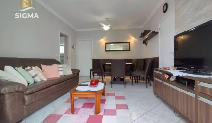 Perto da praia: Apartamento com 3 quartos - Condomínio com piscina e churrasqueira - 2 vagas - Pitangueiras - Guarujá/SP.