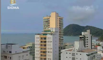 Vista mar - Apartamento à venda com 3 dormitórios - 1 vaga - Jardim Astúrias - Guarujá/SP