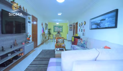 Apartamento na praia, Vista mar, 3 suítes, Lazer, 2 vagas, Tombo, Guarujá.