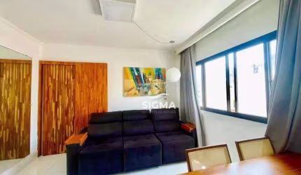 Apartamento com 1 dormitório à venda na Praia Tombo - Guarujá/SP.