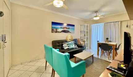Apartamento com 2 dormitórios à venda, 80 m² por R$ 498.000,00 - Pitangueiras - Guarujá/SP