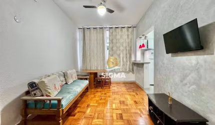 Apartamento com 2 dormitórios à venda, 43 m² por R$ 350.000,00 - Pitangueiras - Guarujá/SP