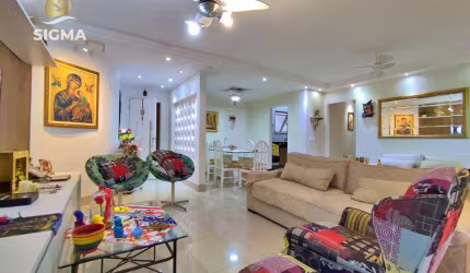 Apartamento com 4 Quartos sendo 1 suíte à venda, 130 m² por R$ 690.000 - Pitangueiras - Guarujá/SP