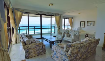 Apartamento com 3 dormitórios para alugar, 200 m² por R$ 15.000,00/mês - Pitangueiras - Guarujá/SP