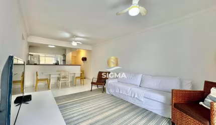Apartamento com 2 dormitórios à venda, 90 m² por R$ 590.000,00 - Pitangueiras - Guarujá/SP