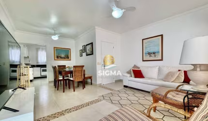 Apartamento com 4 quartos sendo 2 suítes à venda na Praia das Pitangueiras - Guarujá/SP.