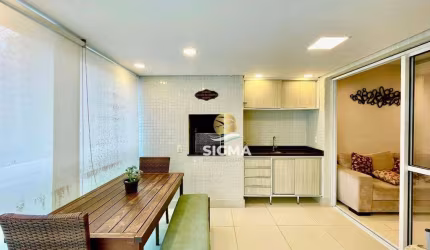 Apartamento com 3 quartos sendo 2 suítes à venda na Praia das Pitangueiras - Guarujá/SP.