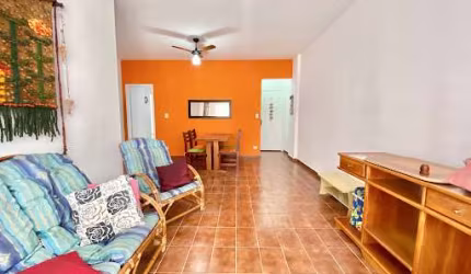 Apartamento com 2 quartos sendo 1 suíte à venda, 85 m² por R$ 390.000 - Jardim Astúrias - Guarujá/SP.
