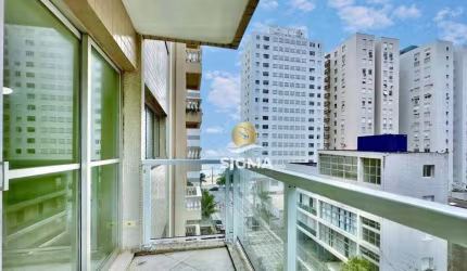 Apartamento com 3 quartos sendo 1 suíte à venda, 110 m² por R$ 660.000 - Pitangueiras - Guarujá/SP.