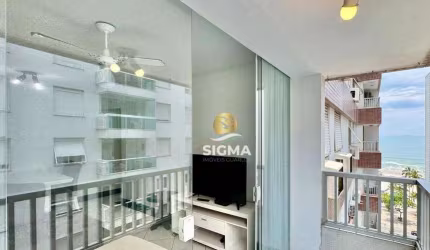 Apartamento com 2 dormitórios à venda, 80 m² por R$ 550.000,00 - Pitangueiras - Guarujá/SP