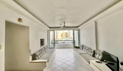 Apartamento com 4 quartos sendo 1 suíte à venda, 130 m² por R$ 800.000 - Pitangueiras - Guarujá/SP.