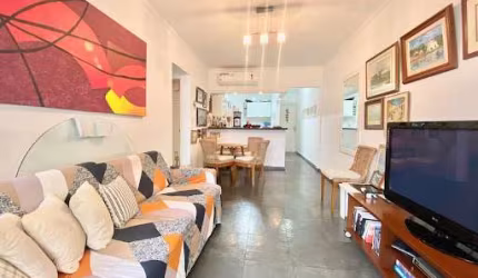 Apartamento com 2 quartos sendo 1 suíte à venda, 70 m² por R$ 450.000 - Pitangueiras - Guarujá/SP.
