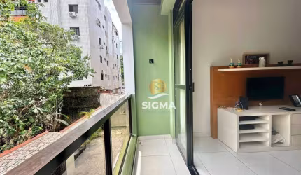 Apartamento com 2 dormitórios à venda, 80 m² por R$ 340.000,00 - Tombo - Guarujá/SP