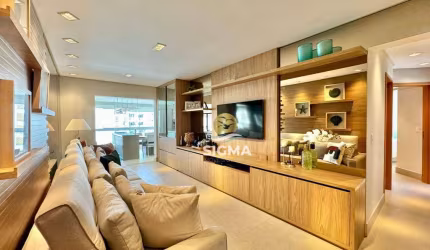 Apartamento com 3 Suítes à venda, 144 m² por R$ 2.200.000 - Pitangueiras - Guarujá/SP.