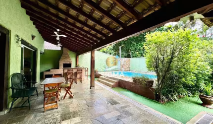 Casa com 3 suítes à venda, 253 m² por R$ 850.000 - Balneário Praia do Pernambuco - Guarujá/SP.
