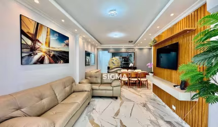 Apartamento com 3 dormitórios à venda, 100 m² por R$ 830.000,00 - Pitangueiras - Guarujá/SP