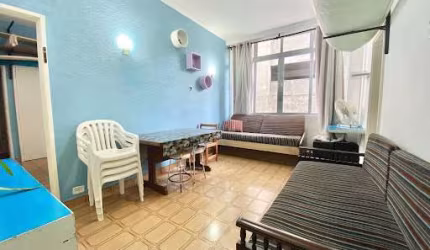 Apartamento com 1 suíte à venda, 47 m² por R$ 310.000 - Pitangueiras - Guarujá/SP