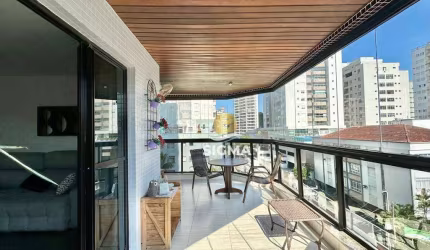 Apartamento com 3 quartos sendo 2 suítes à venda, 116 m² por R$ 600.000 - Jardim Astúrias - Guarujá/SP.