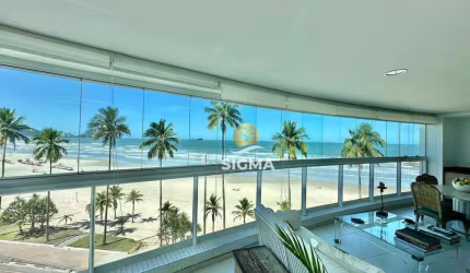 Apartamento com 3 dormitórios à venda, 206 m² por R$ 2.200.000,00 - Enseada - Guarujá/SP