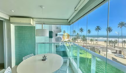 Apartamento com 3 quartos sendo 2 suítes à venda, 117 m² por R$ 1.250.000 - Enseada - Guarujá/SP.