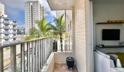Apartamento com 2 quartos sendo 1 suíte à venda, 70 m² por R$ 340.000 - Jardim Astúrias - Guarujá/SP.