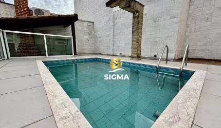 Cobertura com 3 dormitórios à venda, 178 m² por R$ 700.000,00 - Enseada - Guarujá/SP