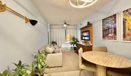Apartamento com 2 dormitórios, 75 m² - venda por R$ 440.000 ou aluguel por R$ 3.700/ano - Pitangueiras - Guarujá/SP.