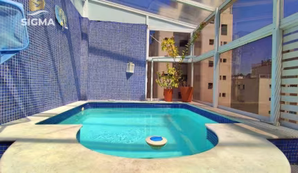 Cobertura com 4 dormitórios sendo 2 suítes  à venda, 160 m² por R$ 1.200.000 - Pitangueiras - Guarujá/SP