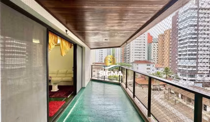 Apartamento com 3 dormitórios à venda, 130 m² por R$ 580.000,00 - Pitangueiras - Guarujá/SP