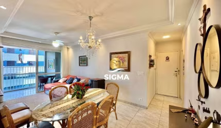 Apartamento com 3 quartos sendo 1 suíte à venda, 100 m² por R$ 650.000 - Pitangueiras - Guarujá/SP.