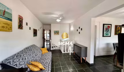 Cobertura com 3 quartos sendo 1 suíte à venda, 160 m² por R$ 700.000 - Tombo - Guarujá/SP.