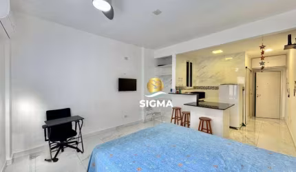Kitnet com 2 dormitórios à venda, 62 m² por R$ 550.000,00 - Pitangueiras - Guarujá/SP