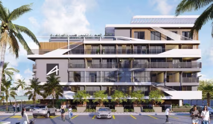 Kitnet / Stúdio à venda na Avenida Oceano Atlântico, Intermares, Cabedelo, 21 m2 por R$ 560.000