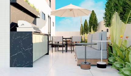 Apartamento com 2 quartos à venda na Rua Bancário Elias Feliciano Madruga, Bessa, João Pessoa, 52 m2 por R$ 357.525