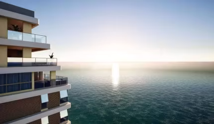 BELLÍSSIMO APARTAMENTO FRENTE AO MAR - BARRA VELHA - SC