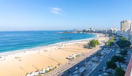 Cobertura em Copacabana na Avenida Atlantica