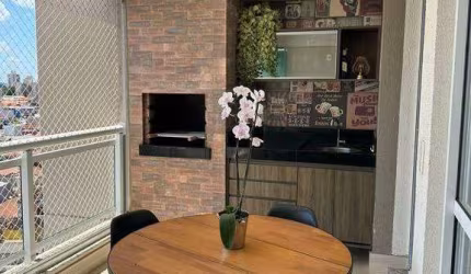 Apartamento à Venda no Condomínio Residencial Garnet em Americana com 3 quartos (3 suítes) e 3 vagas de garagem