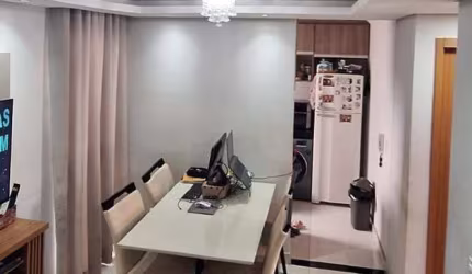 Apartamento à venda no Parque Aspen em Santa Bárbara d'Oeste com 2 quartos e 1 vaga de garagem.
