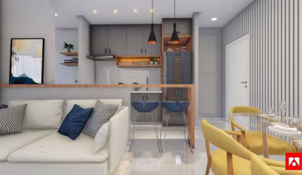 Apartamento para locação no Galena Residencial em Americana.