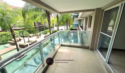 Apartamento para venda no Recreio dos Bandeirantes, Rio de Janeiro - 2 quartos, 1 suíte, 2 salas, 3 banheiros, 1 vaga - 75m².