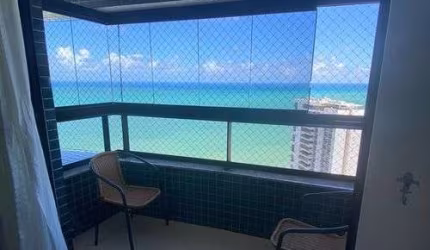 Belíssima vista para o mar. Andar super alto, bem ventilado, mobiliado completo.