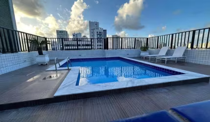 Apartamento, 3 quartos, 1 suíte, 2 vagas. No coração de Boa Viagem, à 250m do mar.