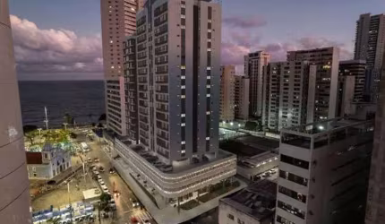 Apartamento na Pracinha de Boa Viagem | vista mar | 1 ou 2 quartos | novo | lazer completo - #Recife